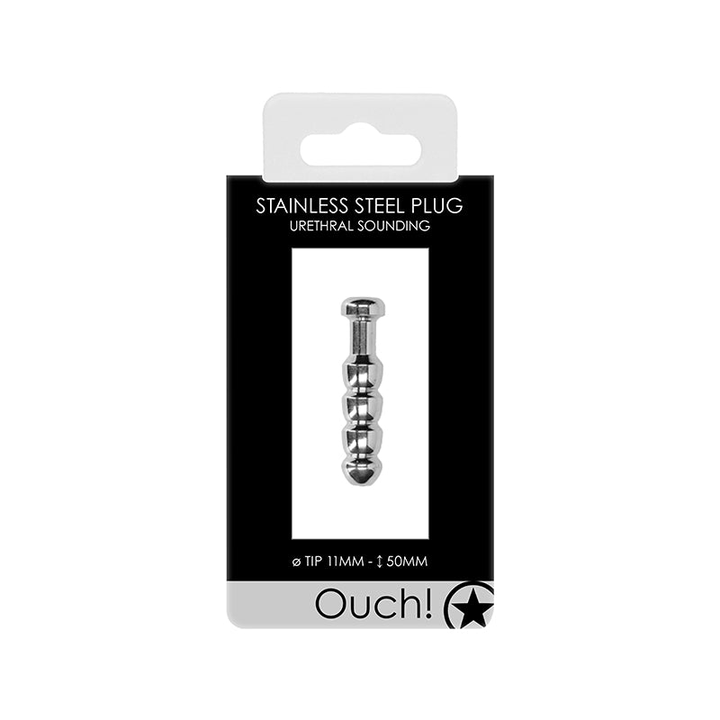 Ouch! Urethral Sounding Stainless Steel Plug 11 mm