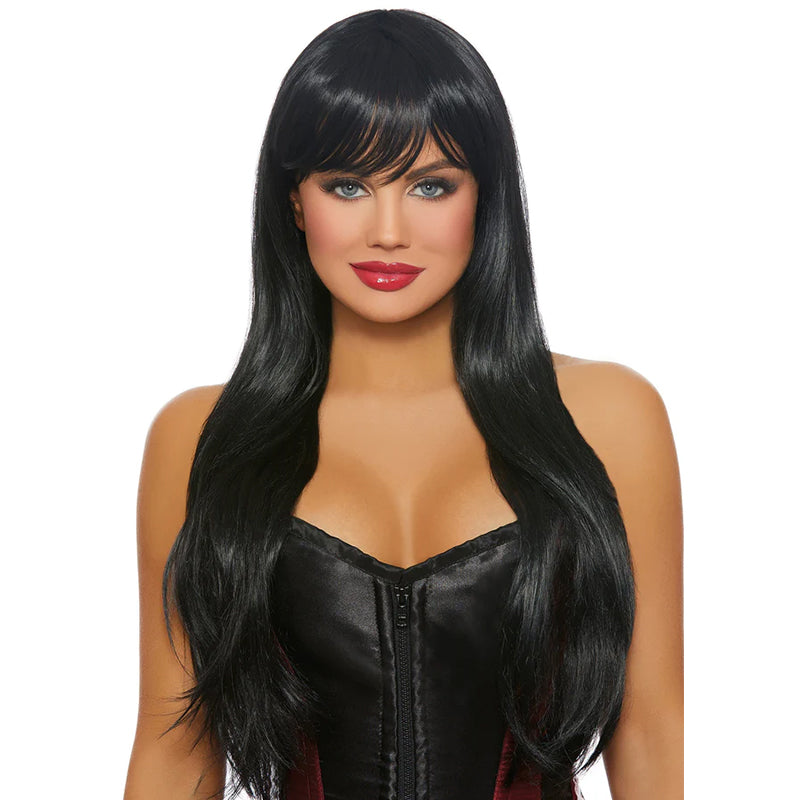 Long Straight Wig Black