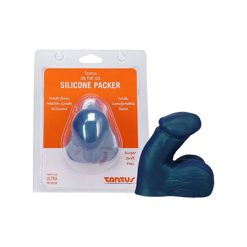 Tantus On The Go Silicone Packer Super Soft Malachite