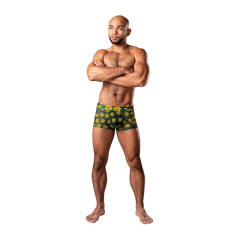 Male Power Petal Power Pouch Short Daisy Print M