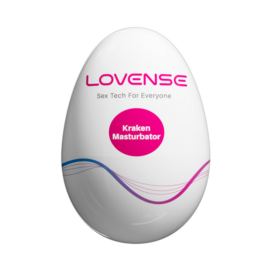 Lovense Kraken Single Egg Masturbator - White