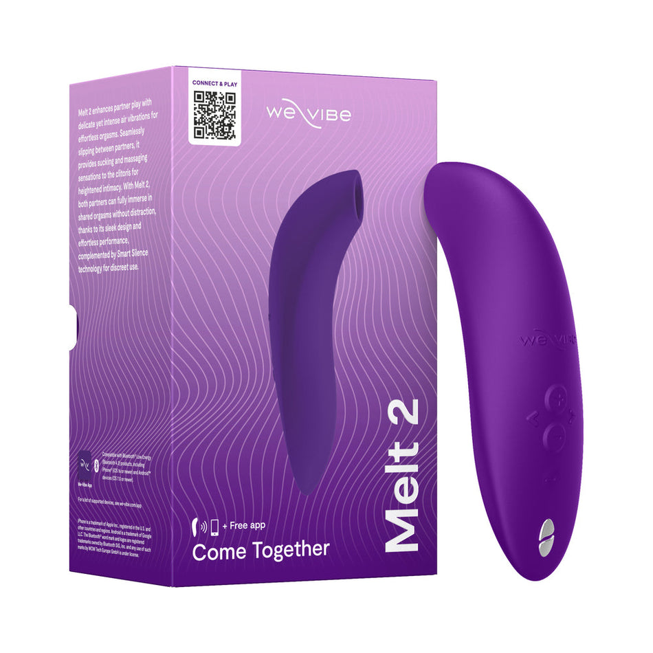 We-Vibe Melt 2 Pleasure Air Clit Stim Purple