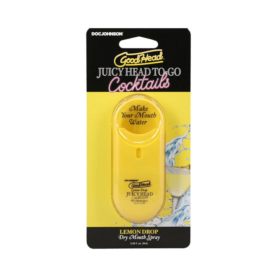 GoodHead Juicy Head Cocktails Dry Mouth Spray To-Go Lemon Drop
