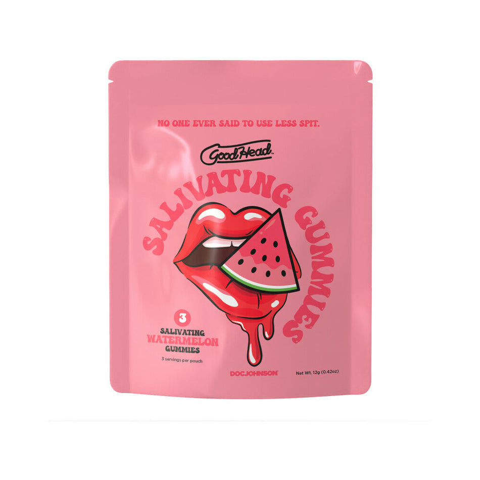 GoodHead Salivating Gummies 3-Pack Watermelon (Bulk)
