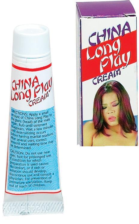 China Long Play Cream .5 ounce