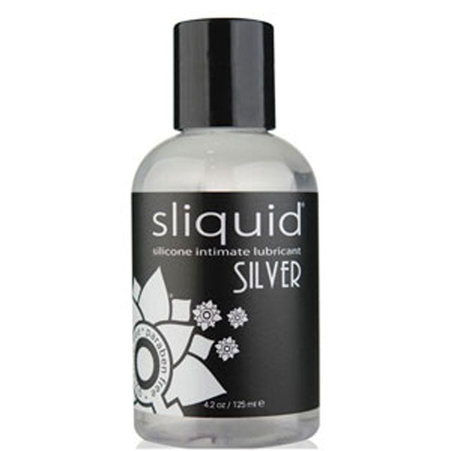 Sliquid Silver Silicone Lubricant 4.2 oz.
