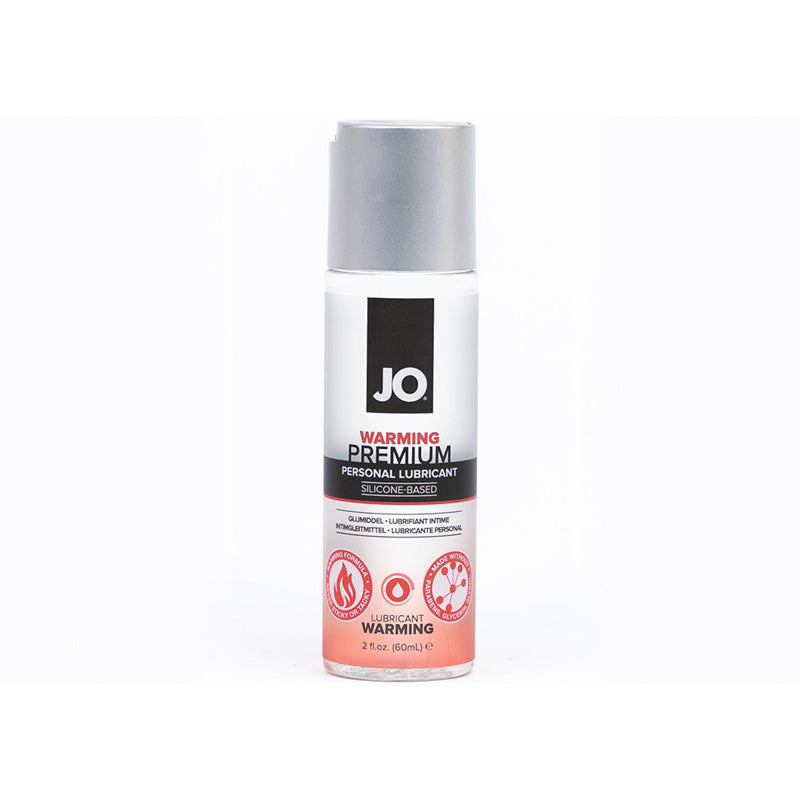JO Premium Warming Silicone-Based Lubricant 2 oz.
