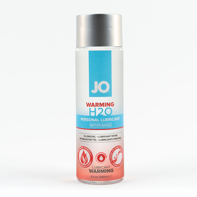 JO H2O Warming Water-Based Lubricant 8 oz.