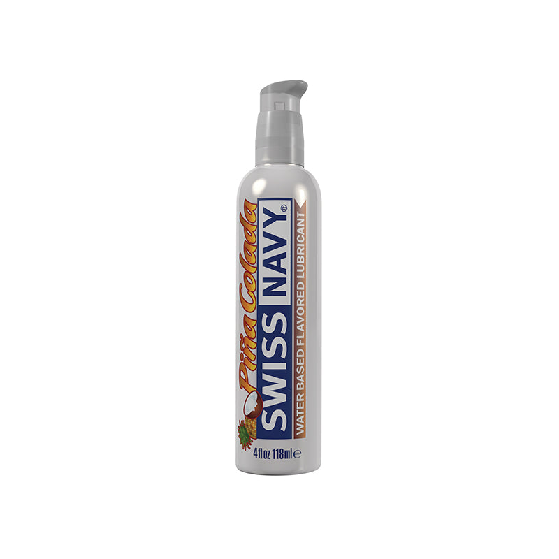 Swiss Navy Water Based Flavored Lubricant Pina Colada 4 oz.