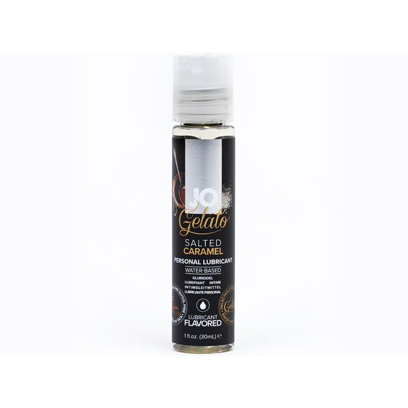JO Gelato Salted Caramel Flavored Water-Based Lubricant 1 oz.