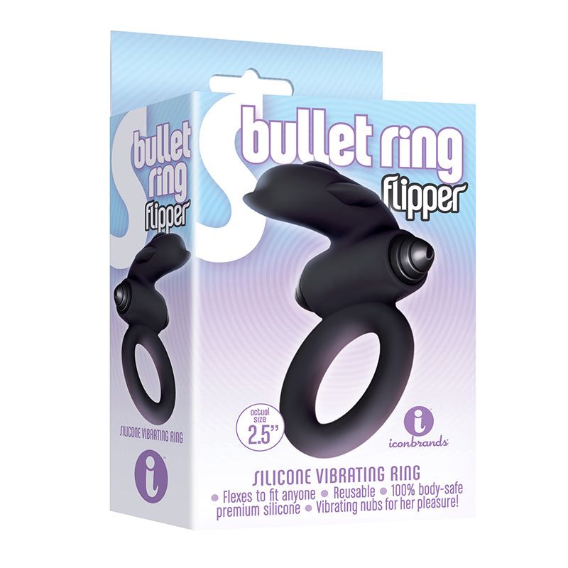 The 9's, S-Bullet Ring - Flipper, Silicone