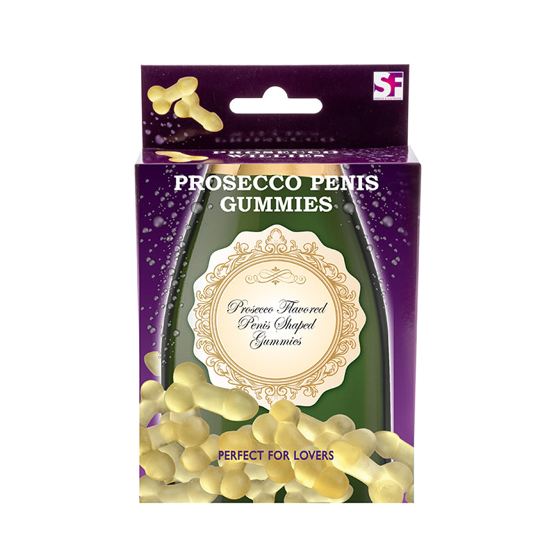 Prosecco Willies Penis Shape Gummies Champagne Flavor