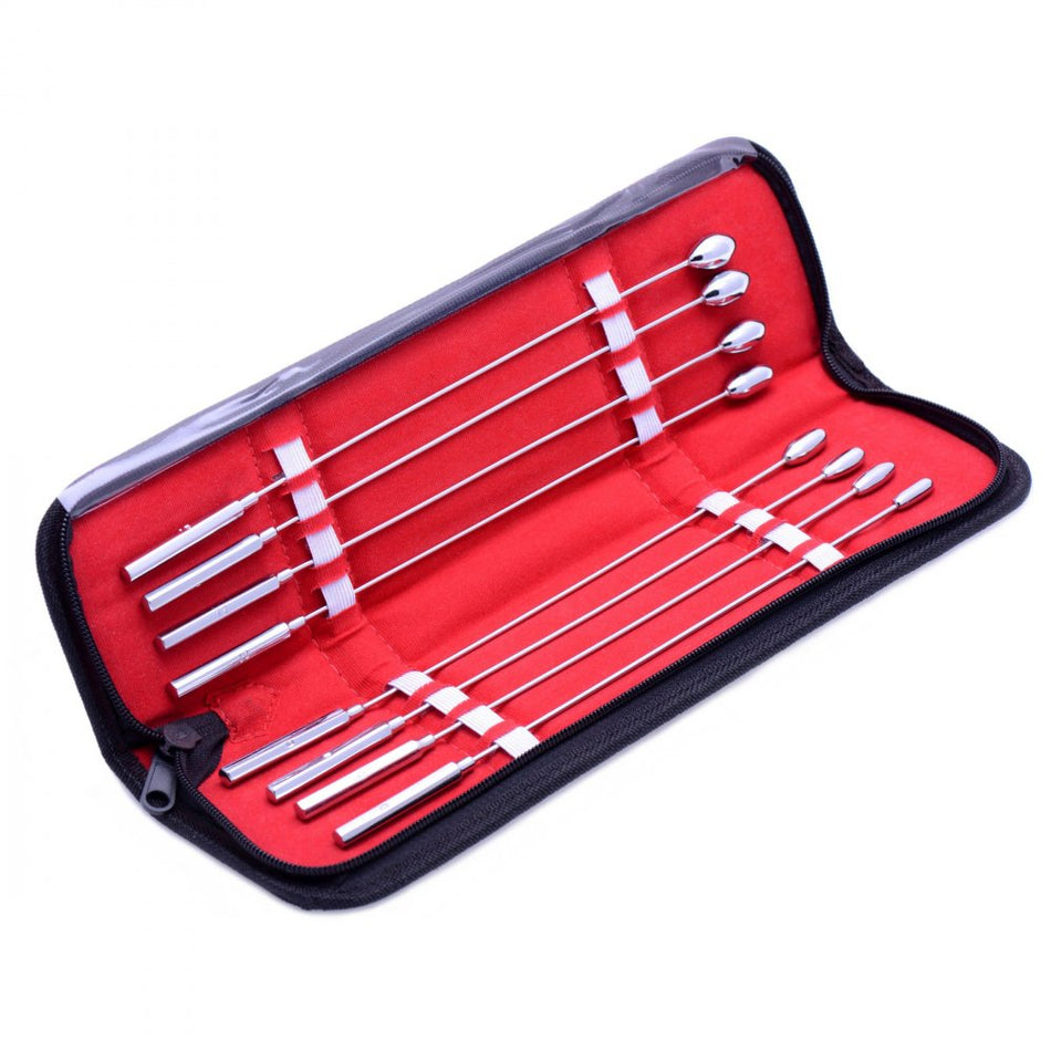 Rosebud Professional Urethral Sounds Kit and Case