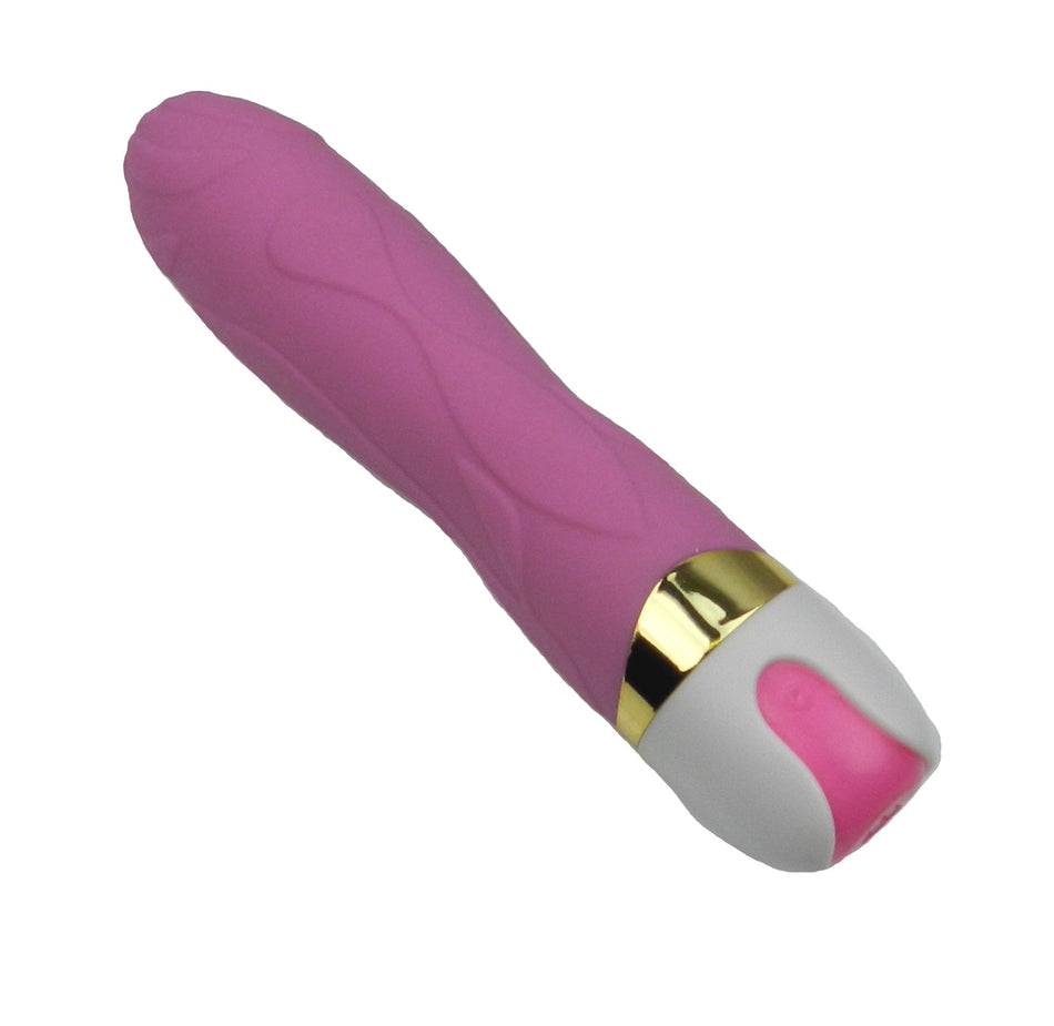 MyXToy Pink Silicone 10 Mode Vibrator
