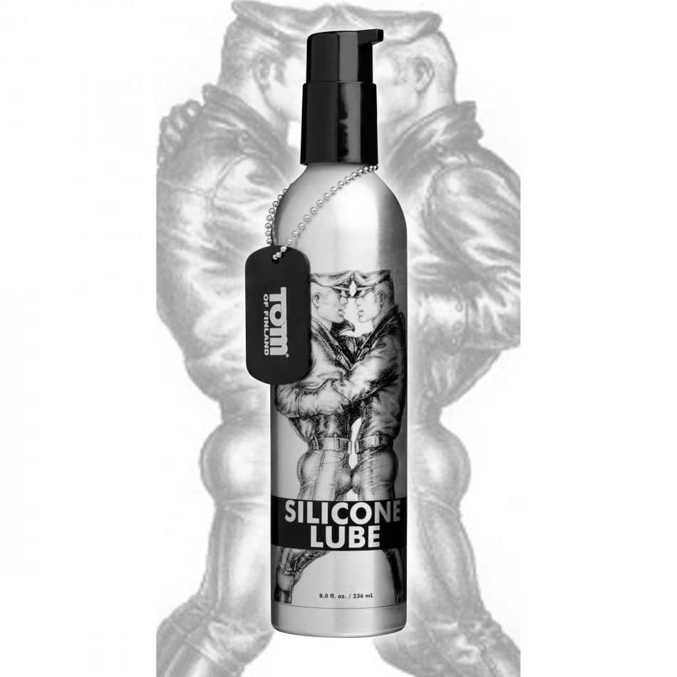 Tom of Finland Silicone Based Lube- 8 oz